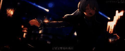 流萤与玩家初遇场景相关画面