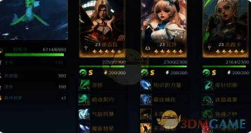 荒野国度游戏阵容画面