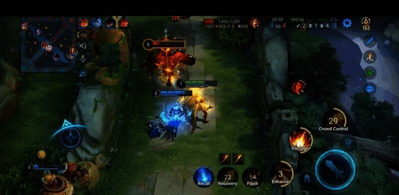 《王者荣耀》游戏画面