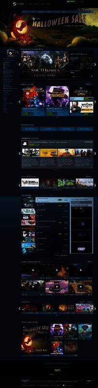 Steam 2018年商店页面