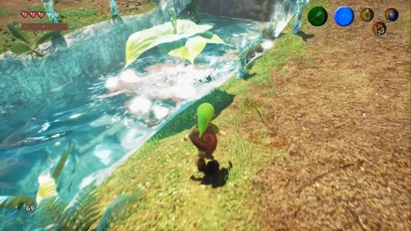 《塞尔达:时之笛》重制版游戏画面截图3