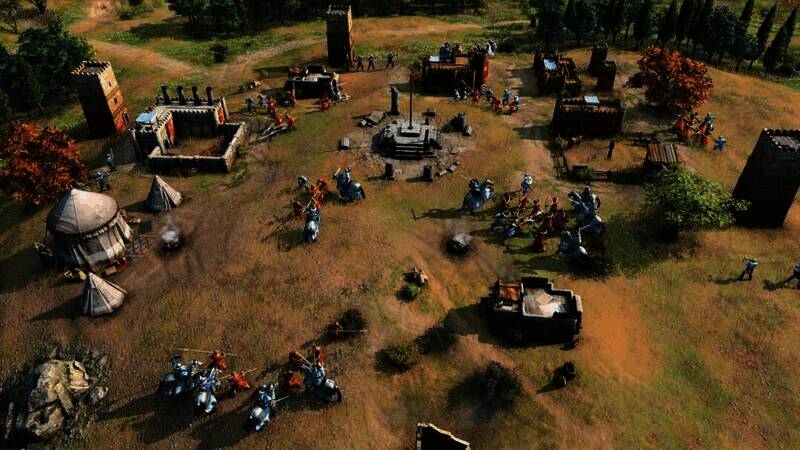 《帝国时代4》新DLC历史战役场景画面