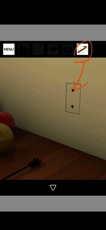 插上电源线的场景图