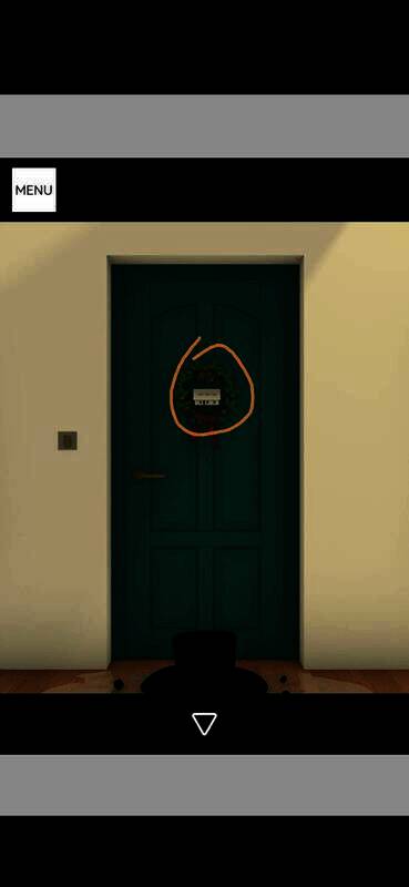 点击门上饰品的场景图