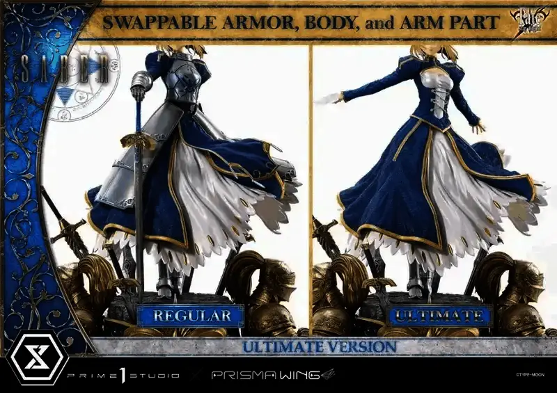 《命运守护夜》Saber 1/4比例模型相关图片3