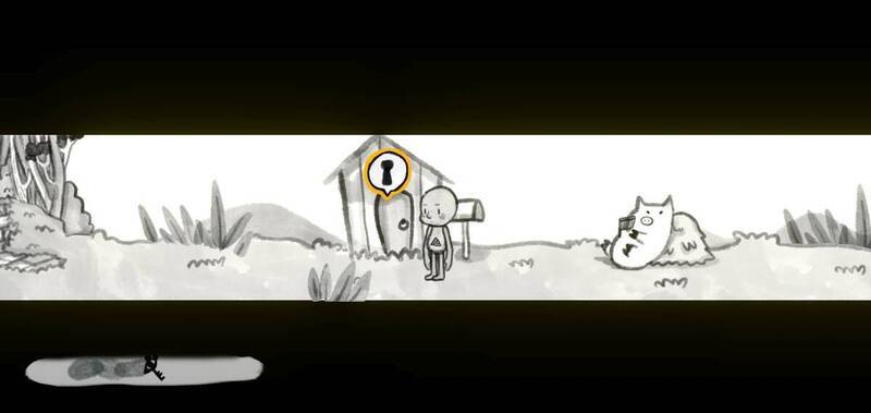 与小猪对话画面