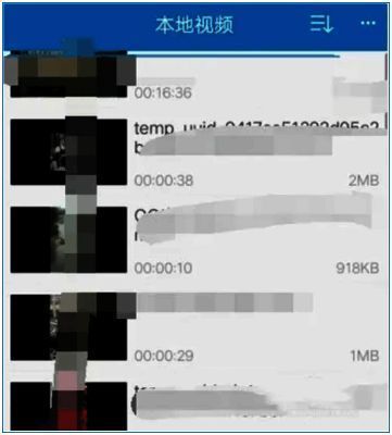 选择本地视频配图