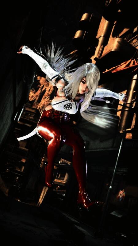 《星刃》照相模式中的美女图