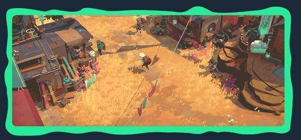 村庄繁荣发展后商店的热闹场景