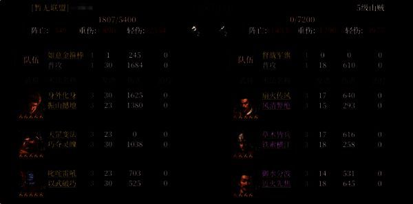 18 - 19 级打 5 级山贼战报图片 2