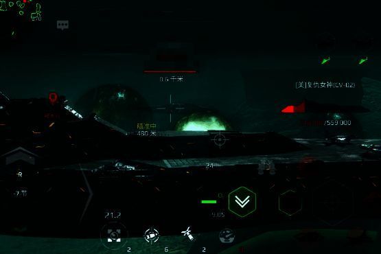 现代战舰复仇女神号正面图