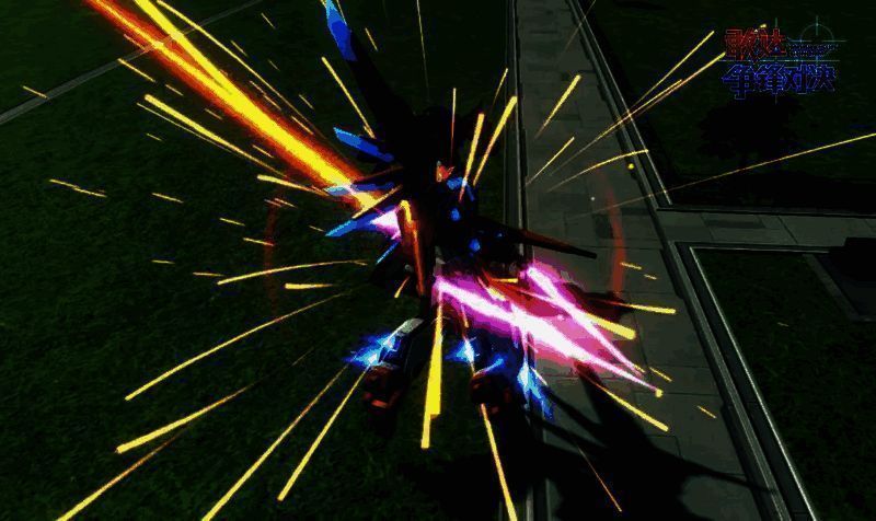 争夺高达普通形态格斗技能图片