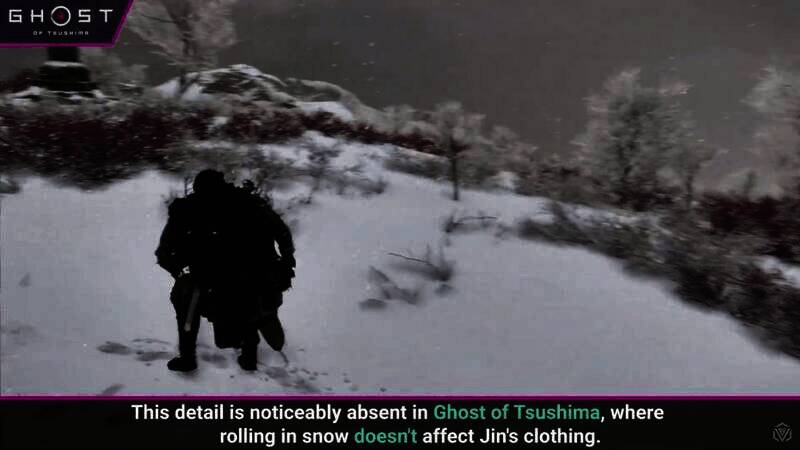 《对马岛之鬼》男主相关画面