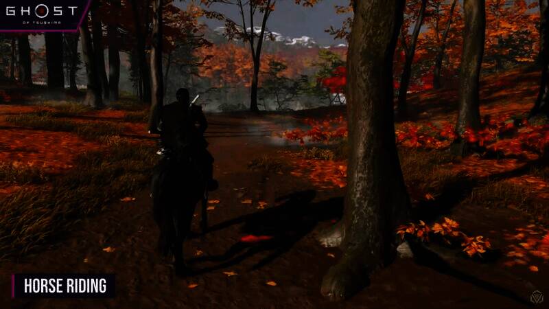 《刺客信条:影》女主骑马画面