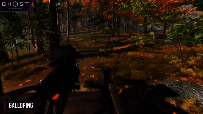 《刺客信条:影》女主驰骋画面