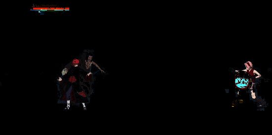 操纵三代目风影傀儡长按一技能发射砂铁苦无动图