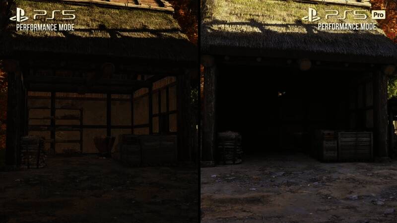 PS5性能模式与PS5 Pro性能模式画面对比10