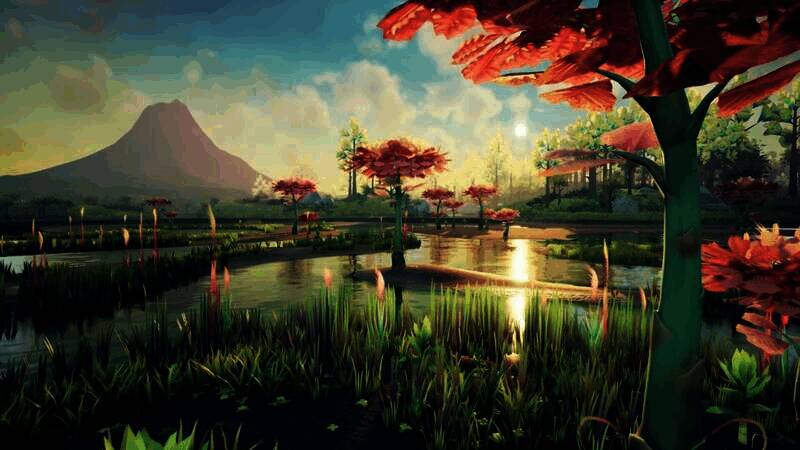 Sota7星球的草地场景