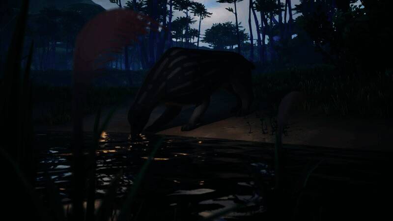 玩家应对生存挑战场景