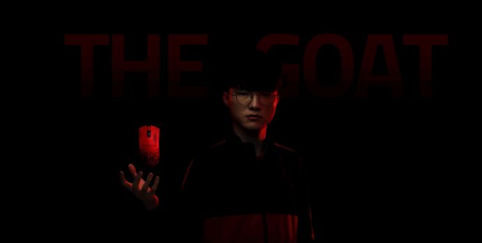 Razer Viper V3 Pro Faker Edition电竞鼠标宣传图