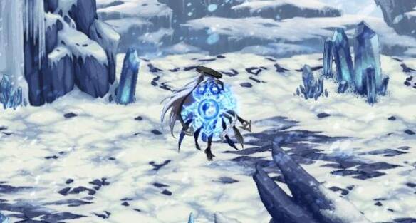 冰原地区厄斯儡怪物画面