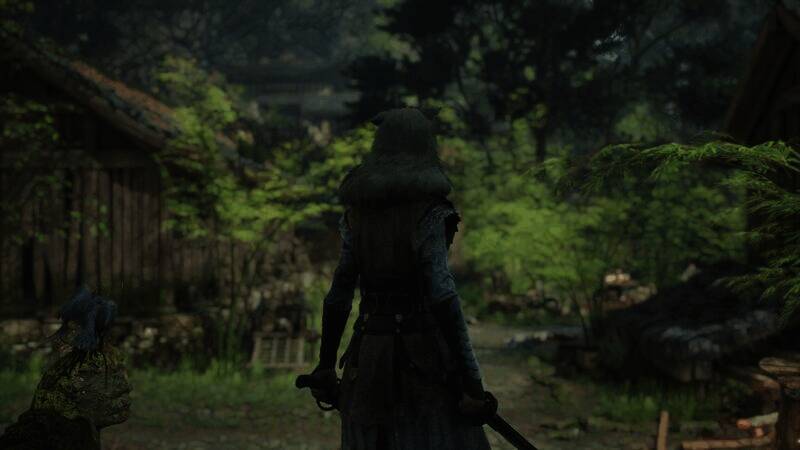 《明末:渊虚之羽》女主靓丽背影截图