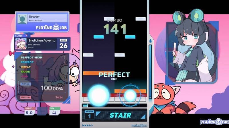 《PLATiNA ::LAB》游戏截图4