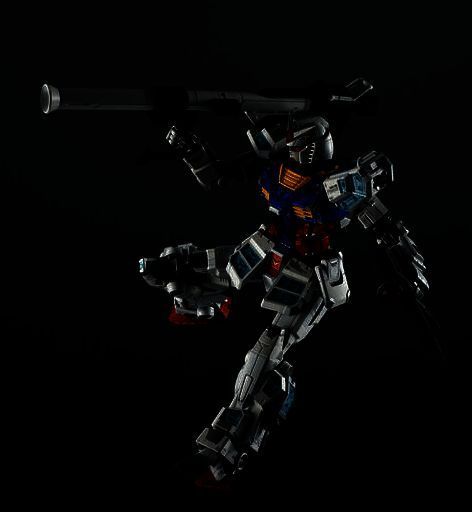 超合金 RX - 78F00/E 高达钢普拉与配件展示