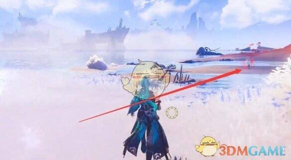 海滩上的踏光之威