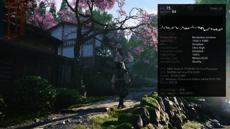 《刺客信条:影》1080P基准截图