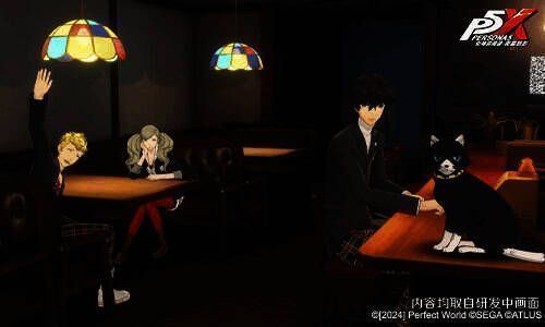 《女神异闻录:夜幕魅影》原作角色图