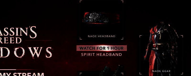 《刺客信条:影》Twitch联动相关图片1
