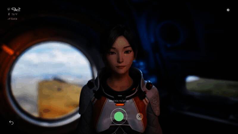 《群星低语》游戏中Stella的画面