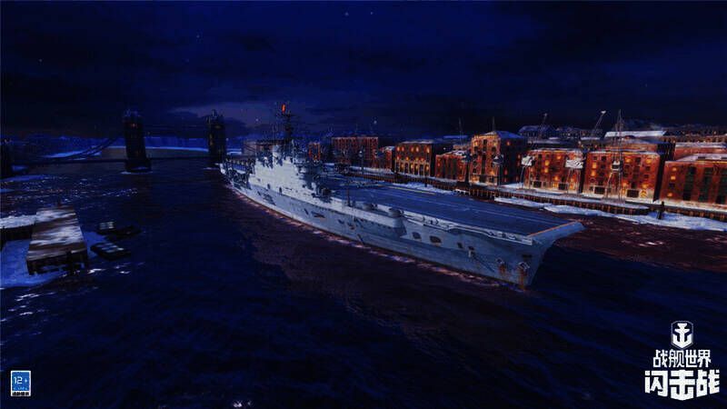 《战舰世界闪击战》Y系X级航空母舰老鹰宣传图2