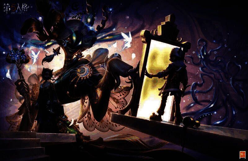 《第五人格》第三十二赛季·精华1相关海报,展现神秘梦境场景