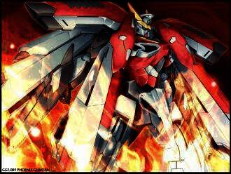 凤凰敢达飞行图