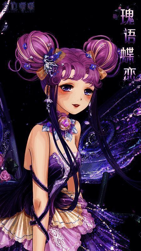 奇迹暖暖瑰语蝶恋套装局部展示图2