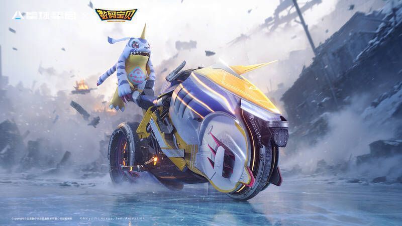 联动摩托载具月下之绊宣传图