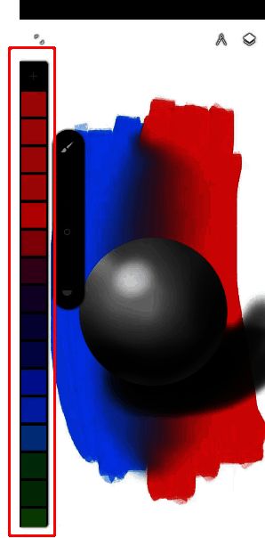 painter怎么固定调色盘?painter怎么停靠调色盘? painter调色盘停靠在左侧面板的界面