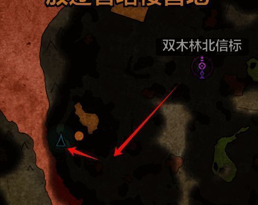 双木林北信标附近路线图