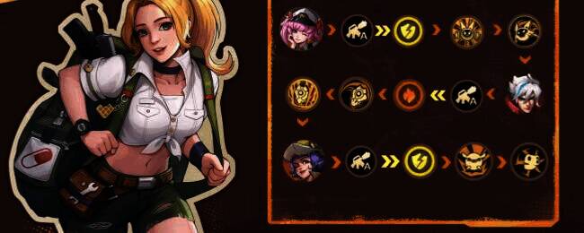 合金弹头觉醒莉莉丝小队连招图