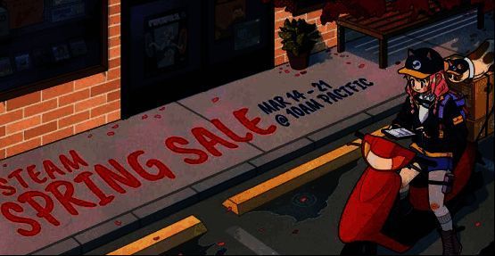 Steam春促宣传图