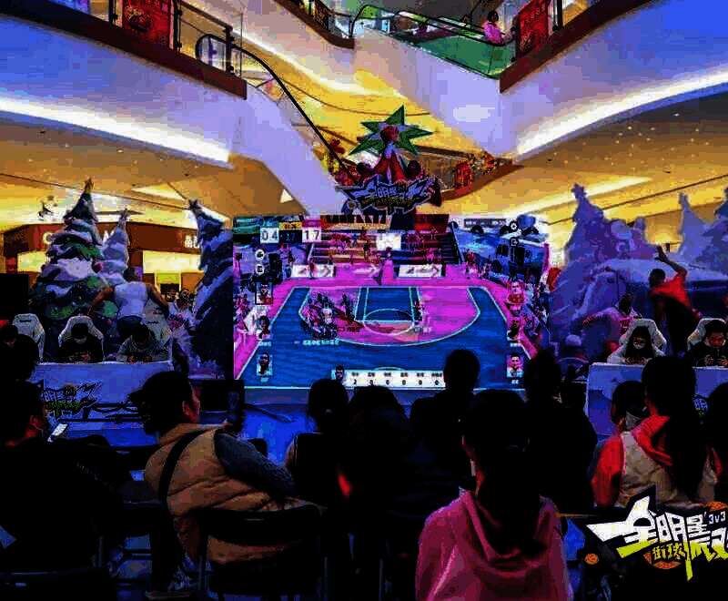 《全明星街球派对》线下活动画面