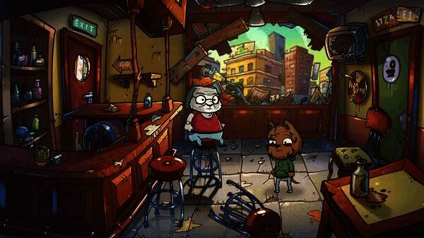 《穿越僵尸启示录:开始》游戏场景2