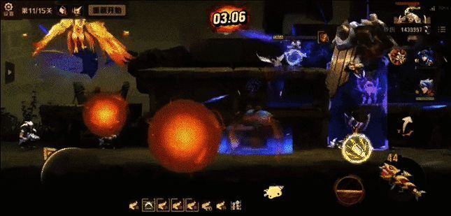 孙尚香输出画面