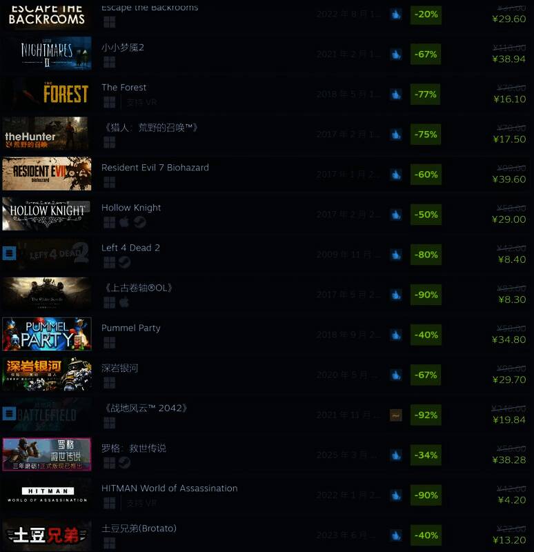 Steam春季特卖游戏展示图15