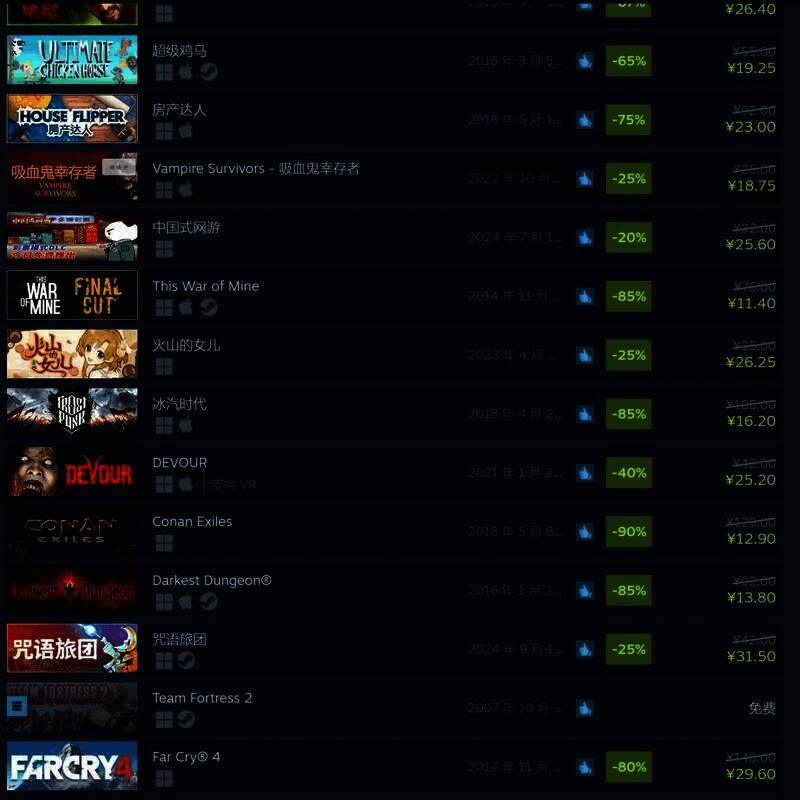 Steam春季特卖游戏展示图17