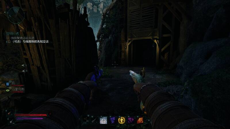 书架及周边环境画面