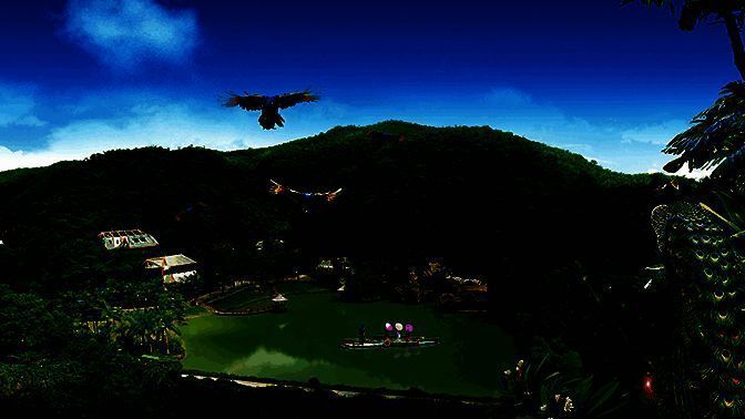 西双版纳原始森林公园景色图1