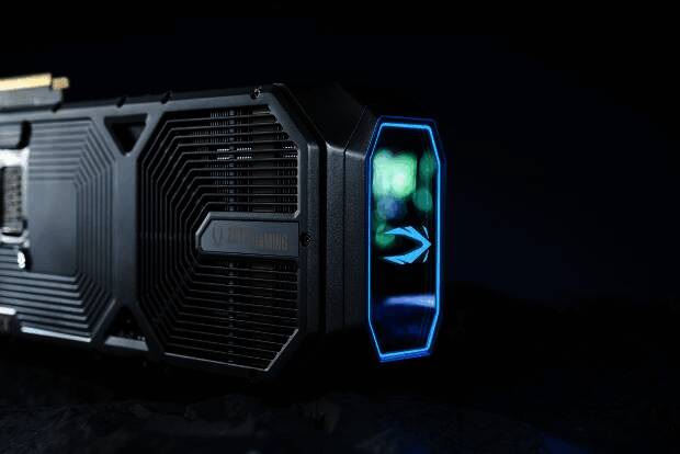 索泰GeForce RTX 5080显卡外观2